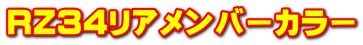 RZ34���A�����o�[�J���[